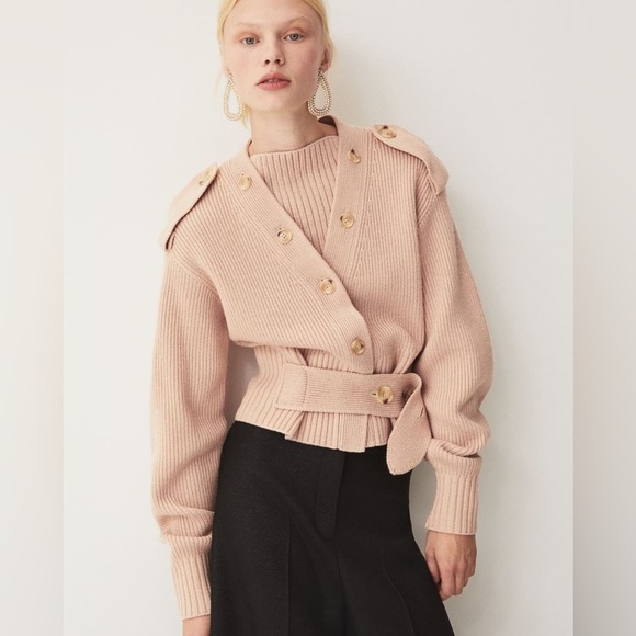 H&M Sweaters - H&M Studio Edition Knit Wool-Blend Cardigan